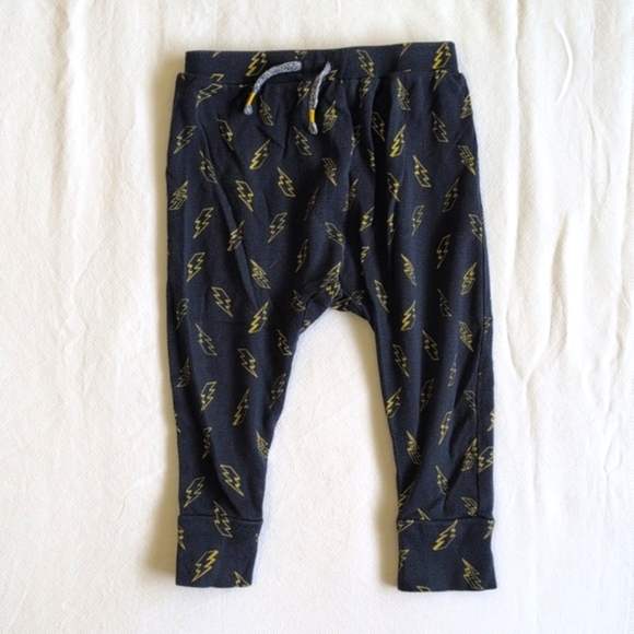 joe fresh zip-up hoodie sweatshirt & harem joggers outfit bundle 12-18 month boy - Picture 2 of 14